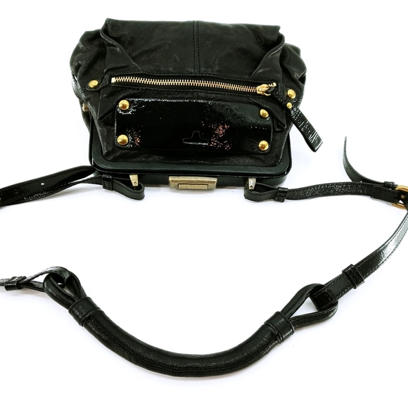 Kooba Black Leather Crossbody Bag - Picture 5 of 10